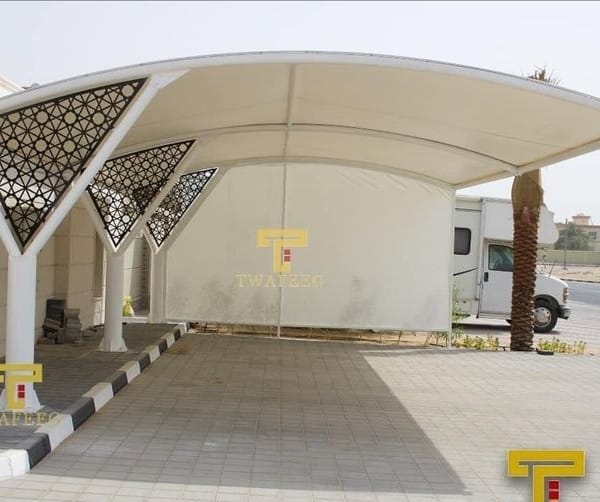 Tensile car parking