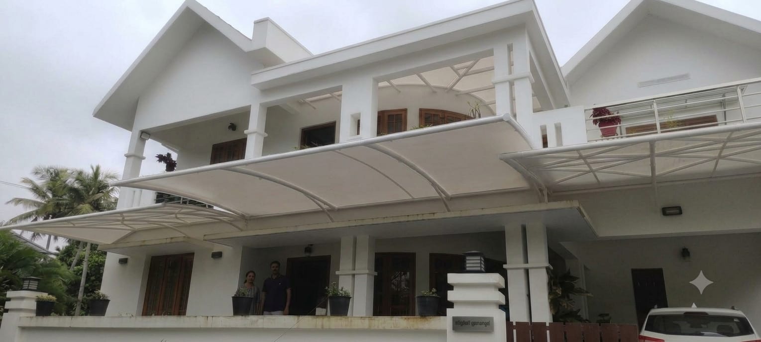 Roofing shade